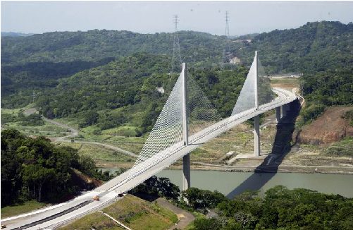 Centennial Bridge over the Panama Canal