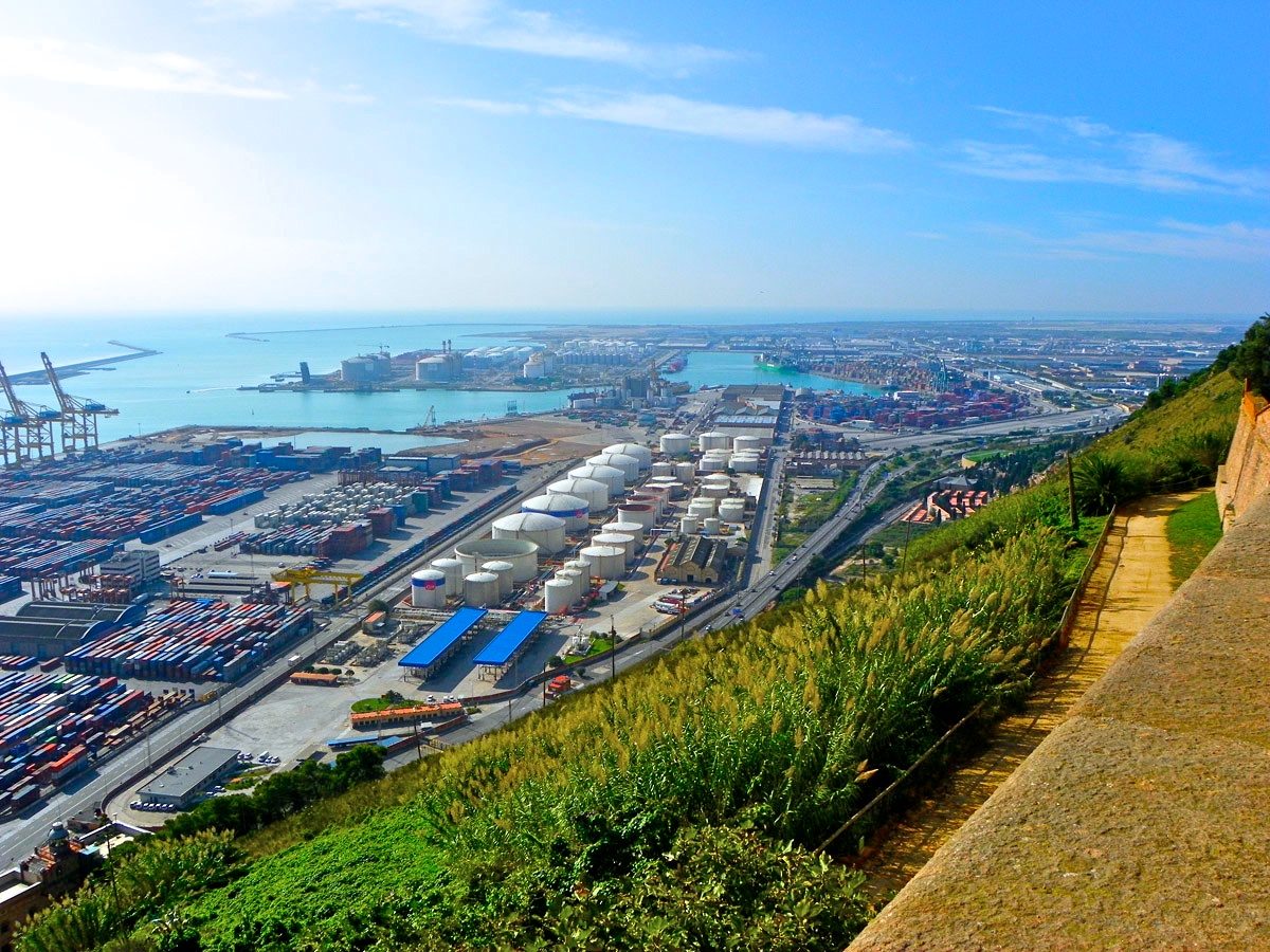 Barcelona port