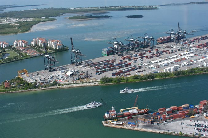 Ships at dock