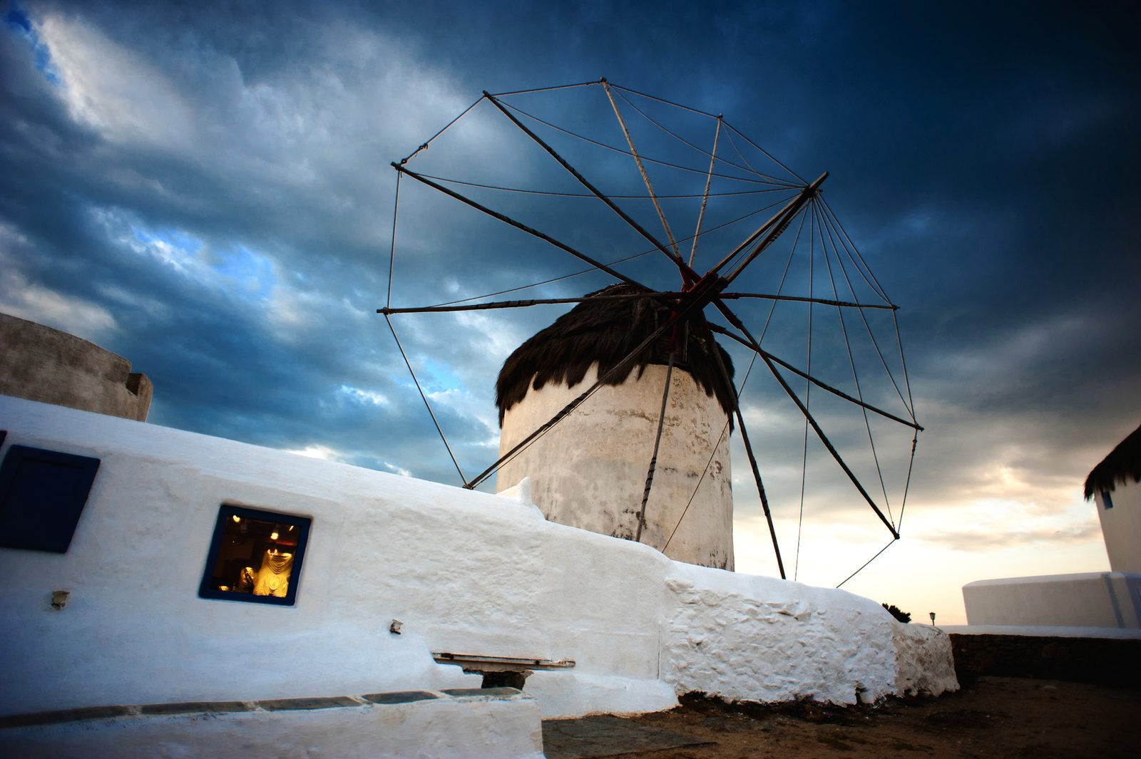 Mykonos windmills