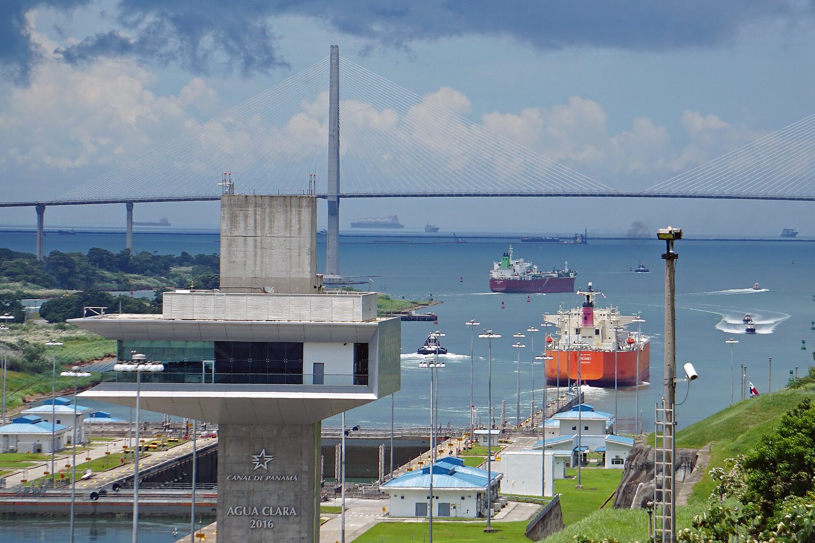 Agua Clara Locks, Panama Canal