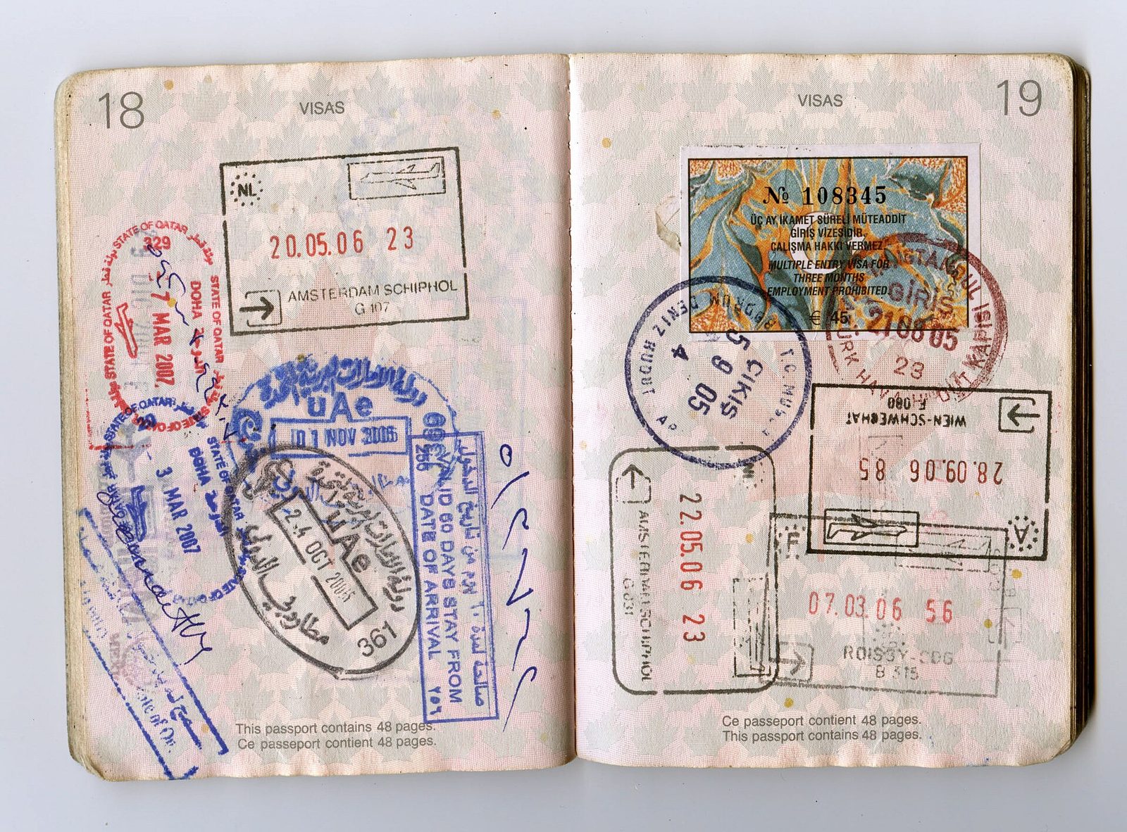 Passport stamp