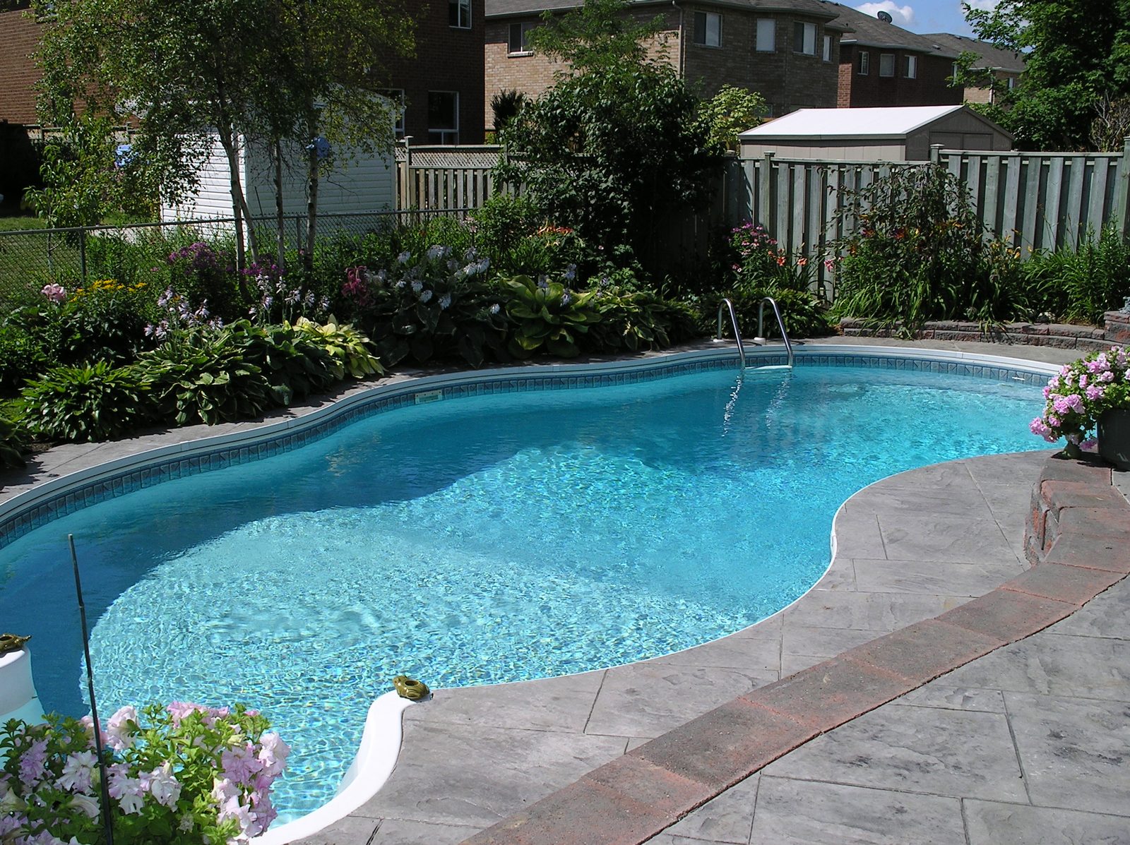 Sea day pool deck