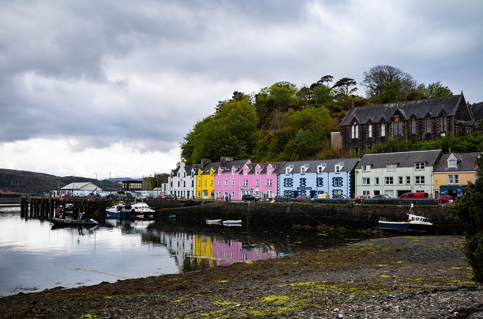 Portree harbour, Isle of Skye