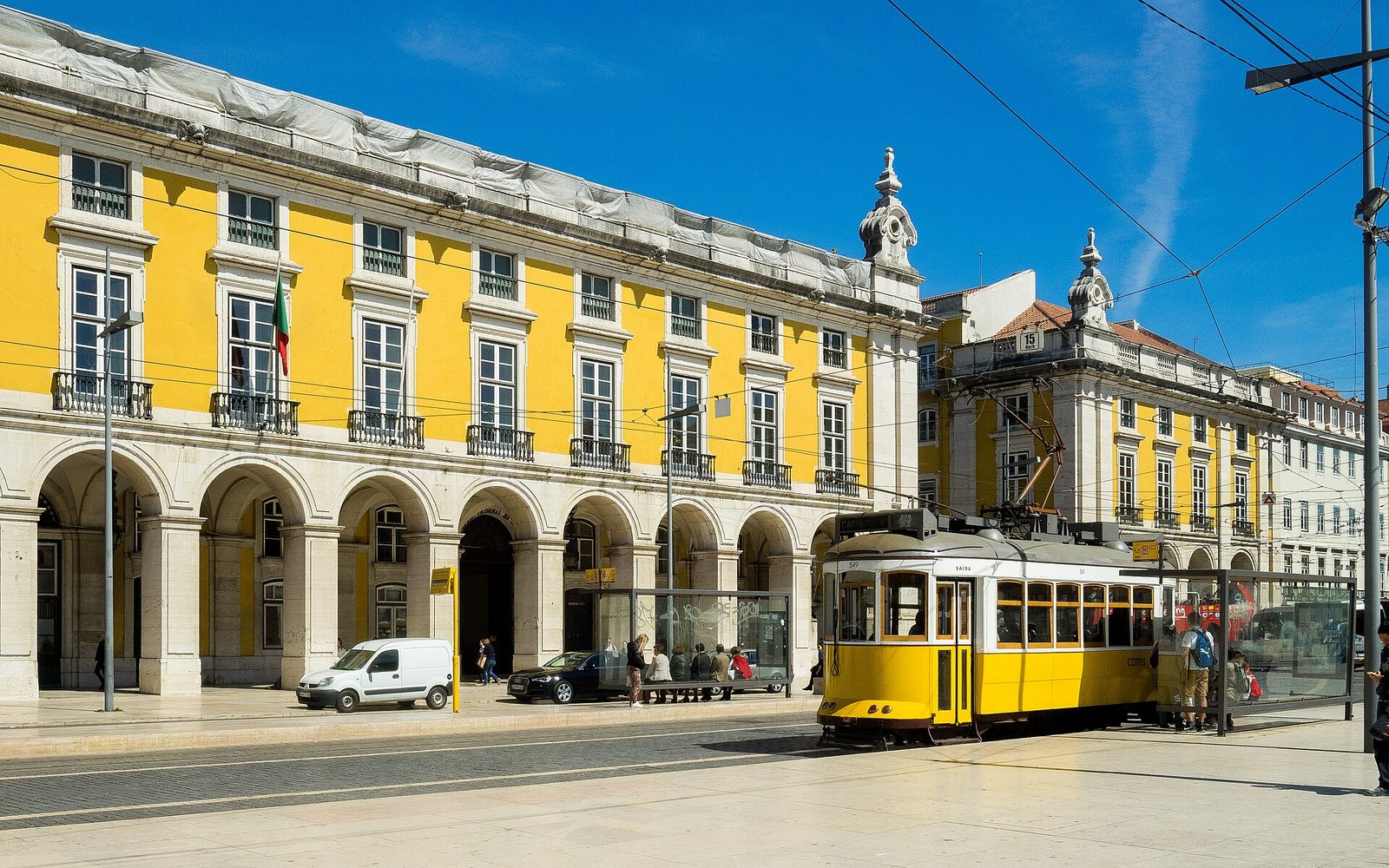 Trams in Lisbon
