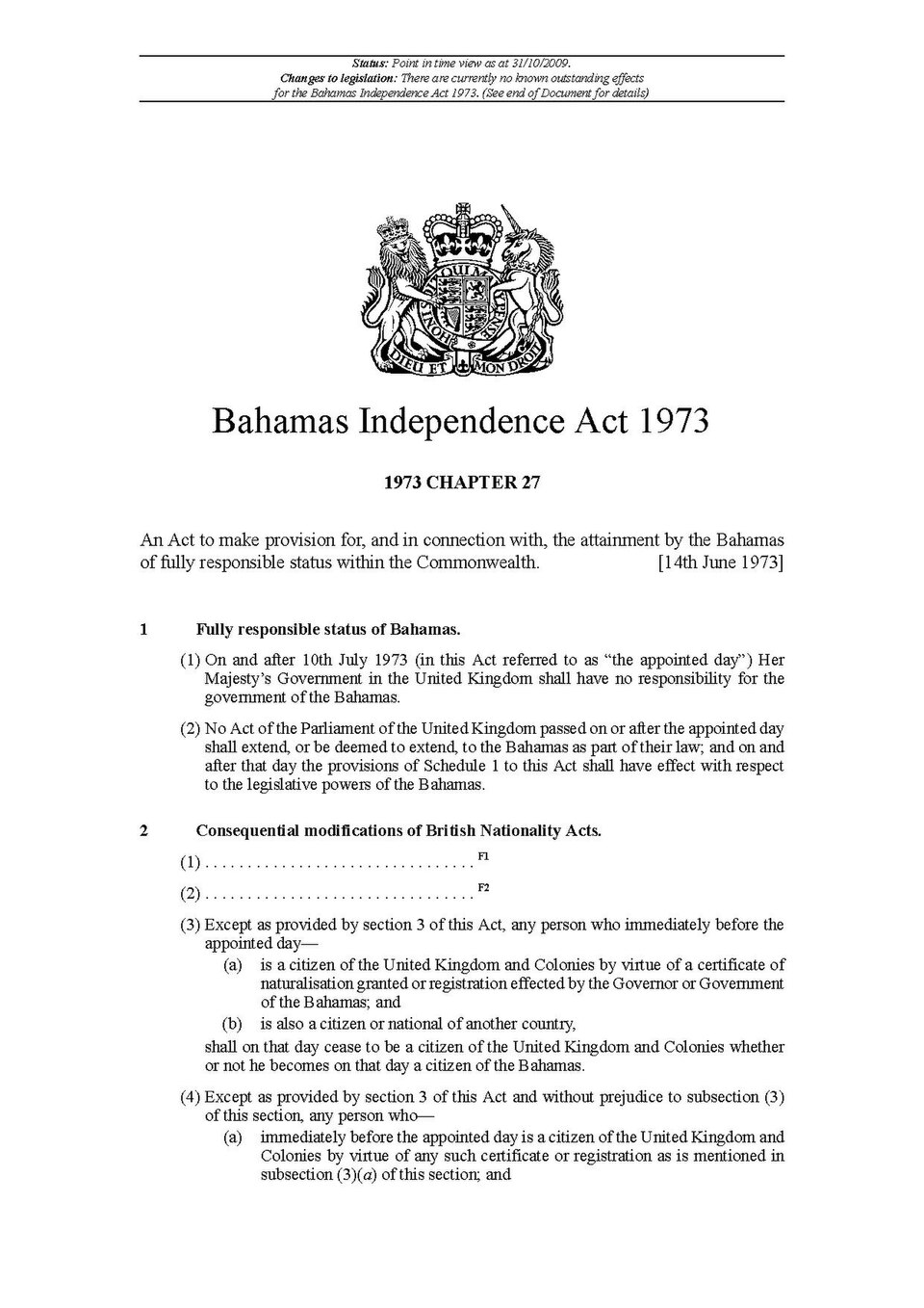 Bahamas Independence Day