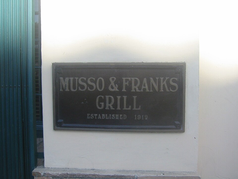 Musso & Frank Grill