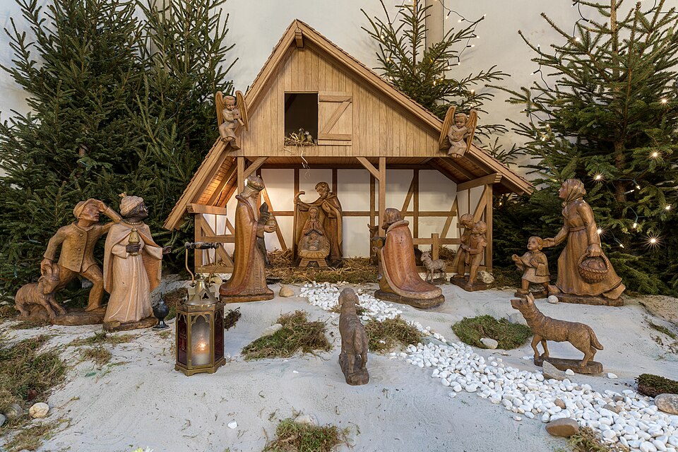 Christmas Nativity Scene on Las Canteras