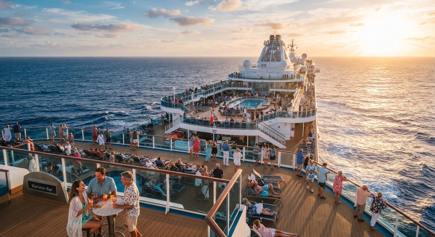 At Sea