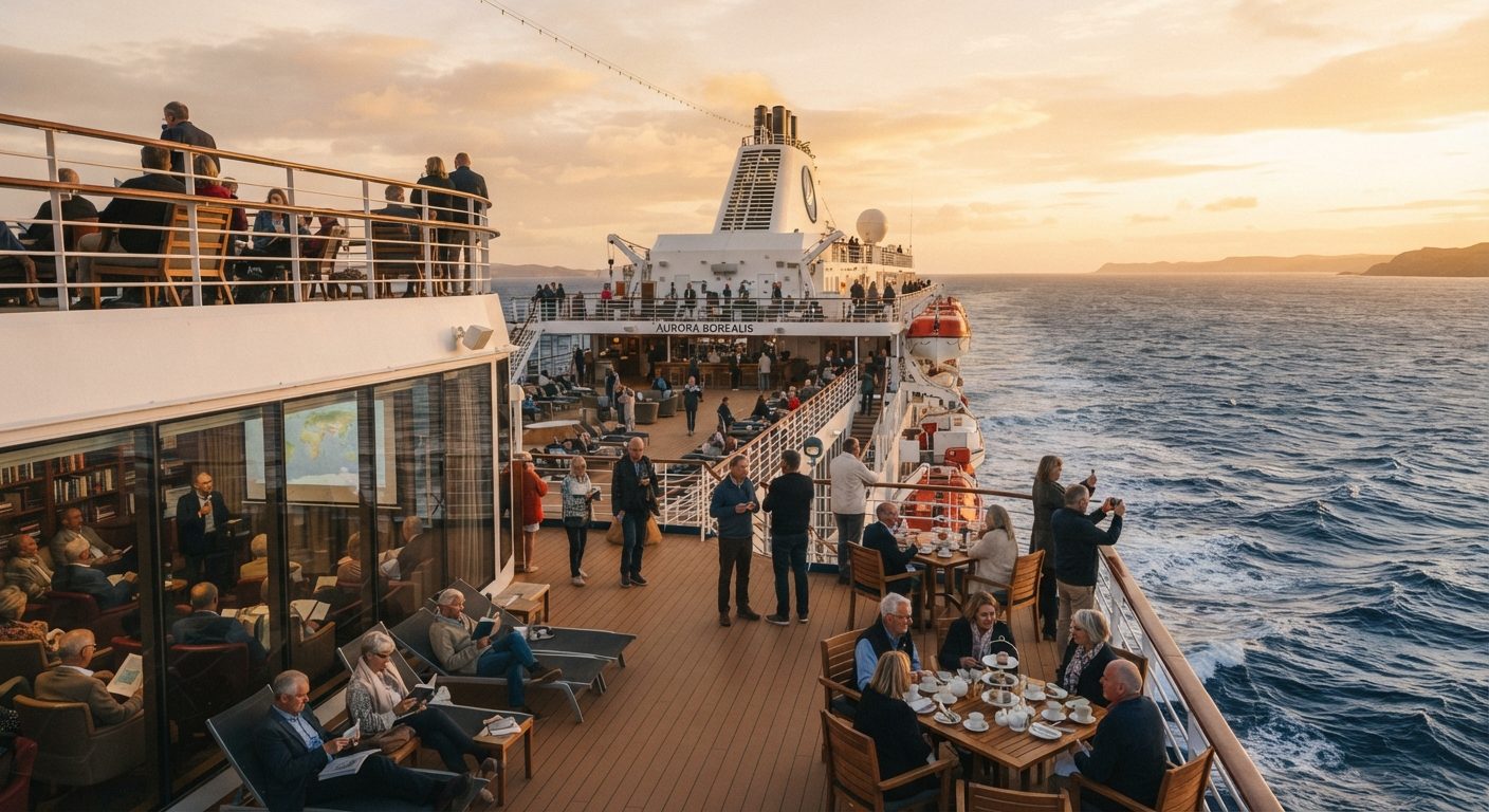 At Sea