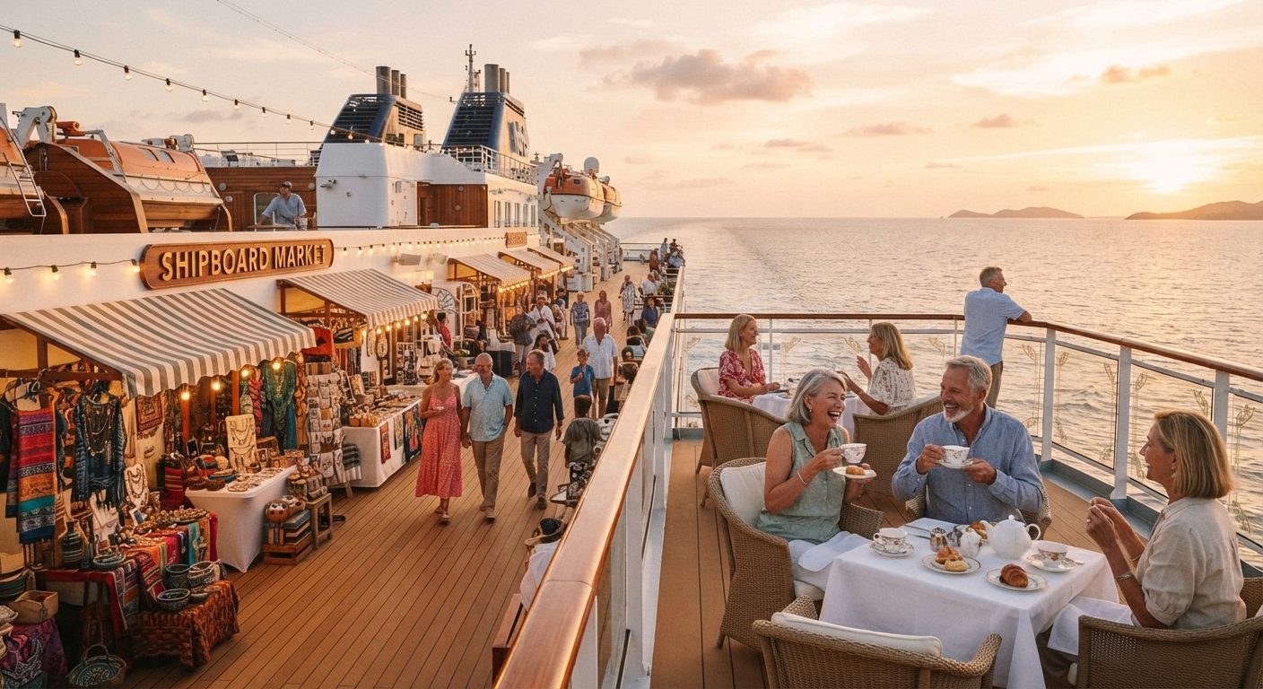 At Sea